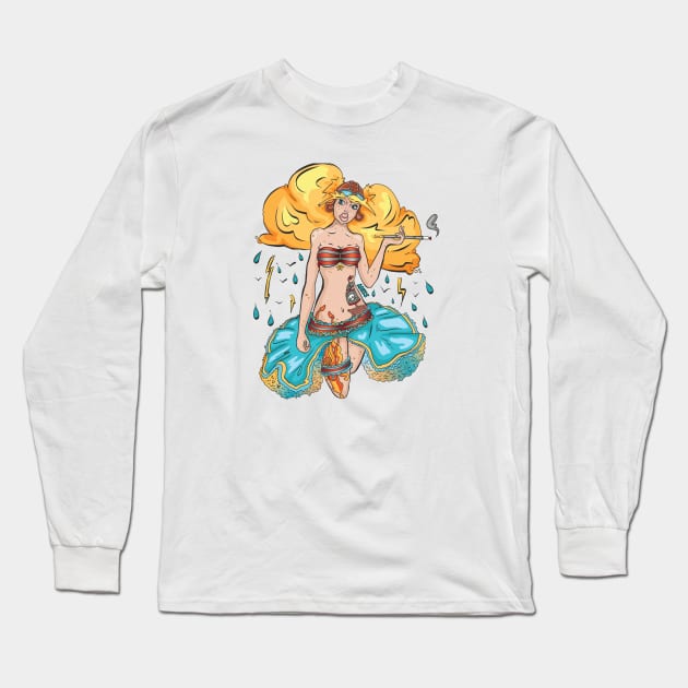 Set Sail Long Sleeve T-Shirt by Mess By Design 